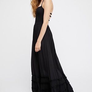 Free people extratropical dress in black